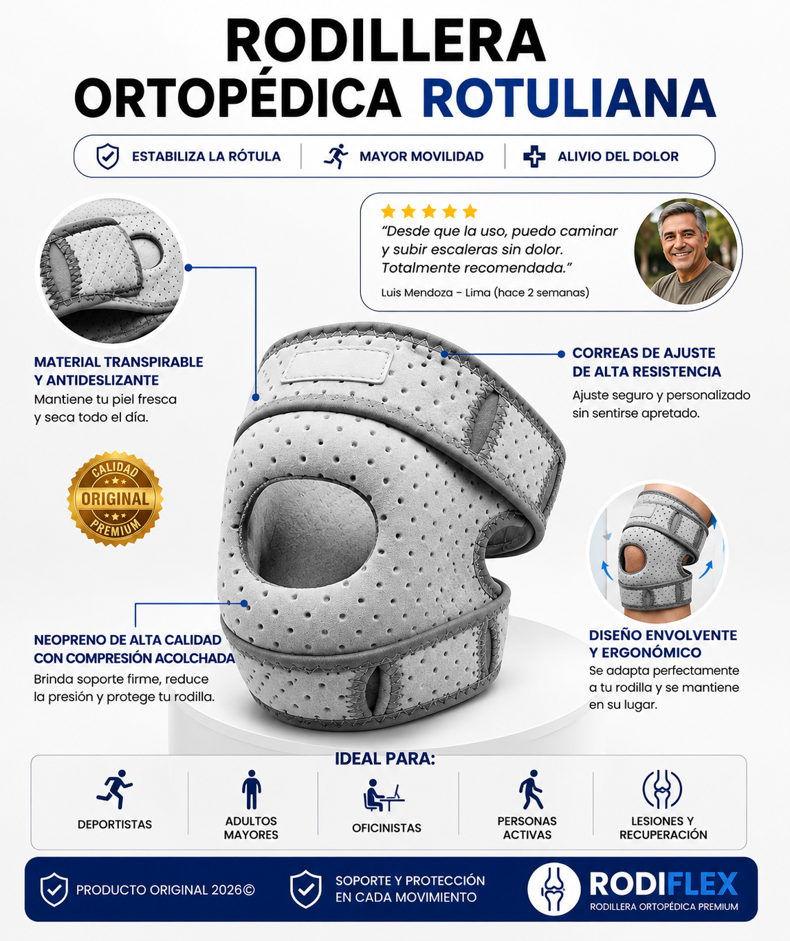 Rodilleras Ortopedicas Rotulianas