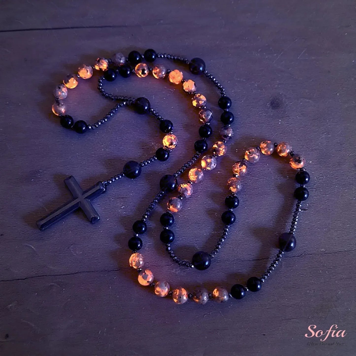 Collar Obsidiana